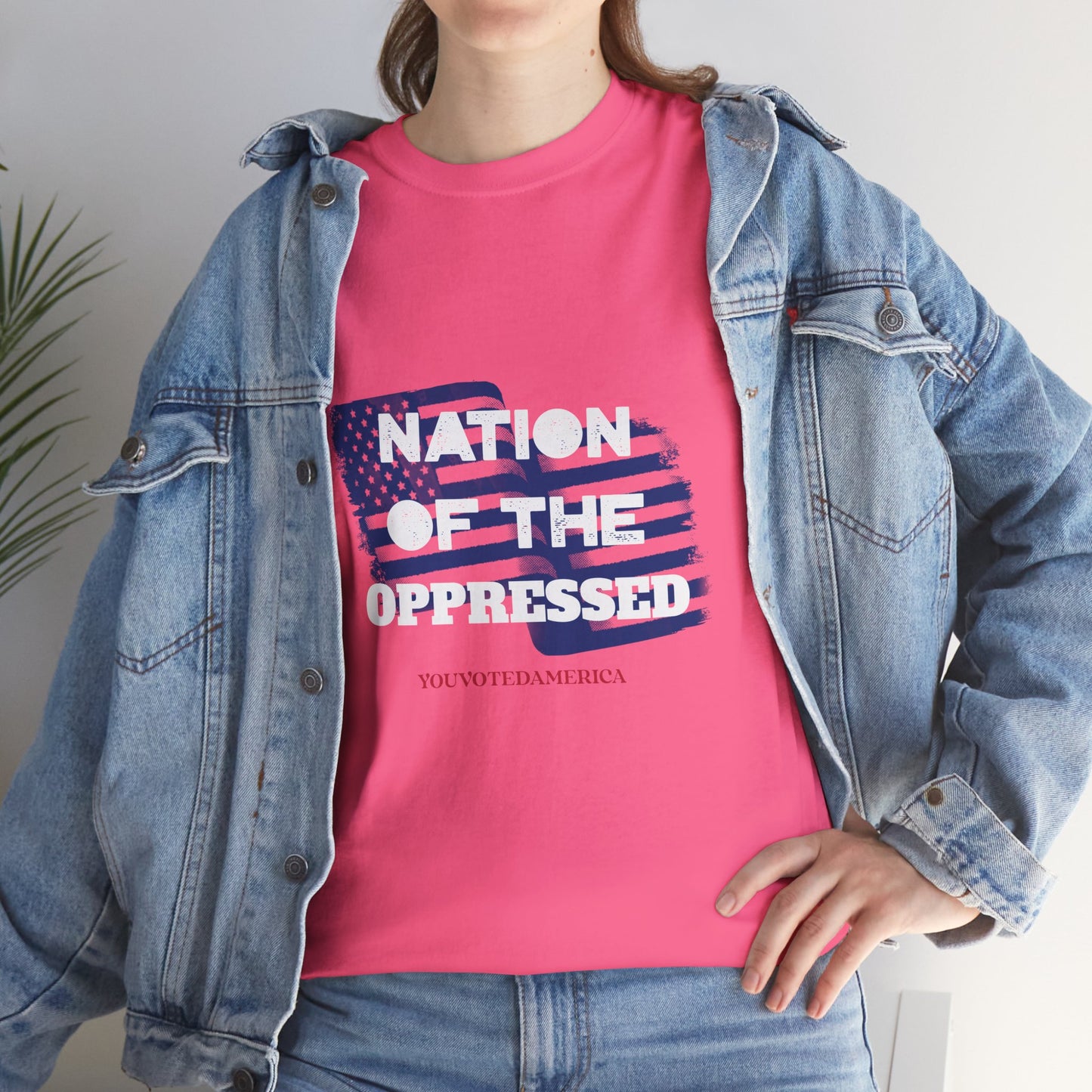 Nation of the Oppressed- Political Satire Tee