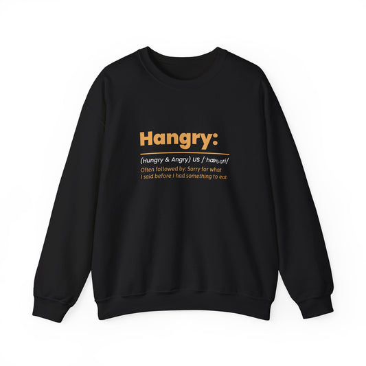 Hangry Definition Sweatshirt