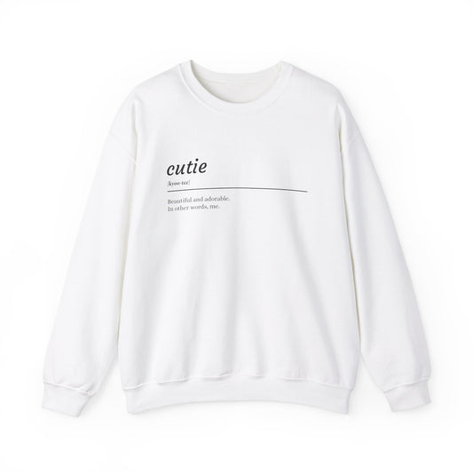 Cutie Definition Unisex Sweatshirt