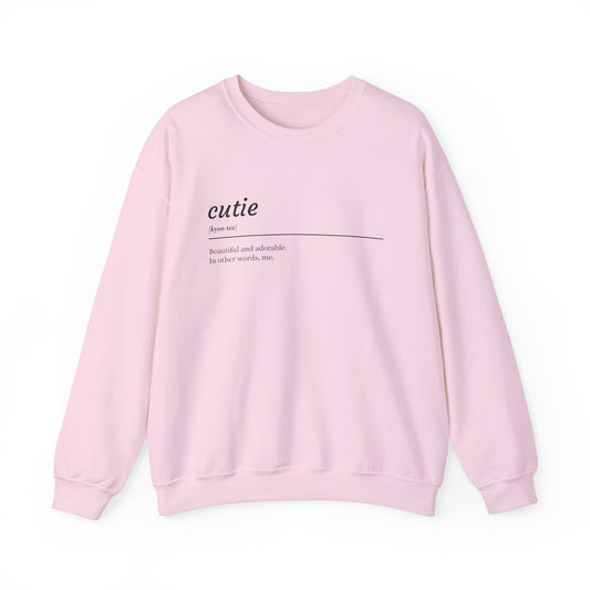 Cutie Definition Unisex Sweatshirt