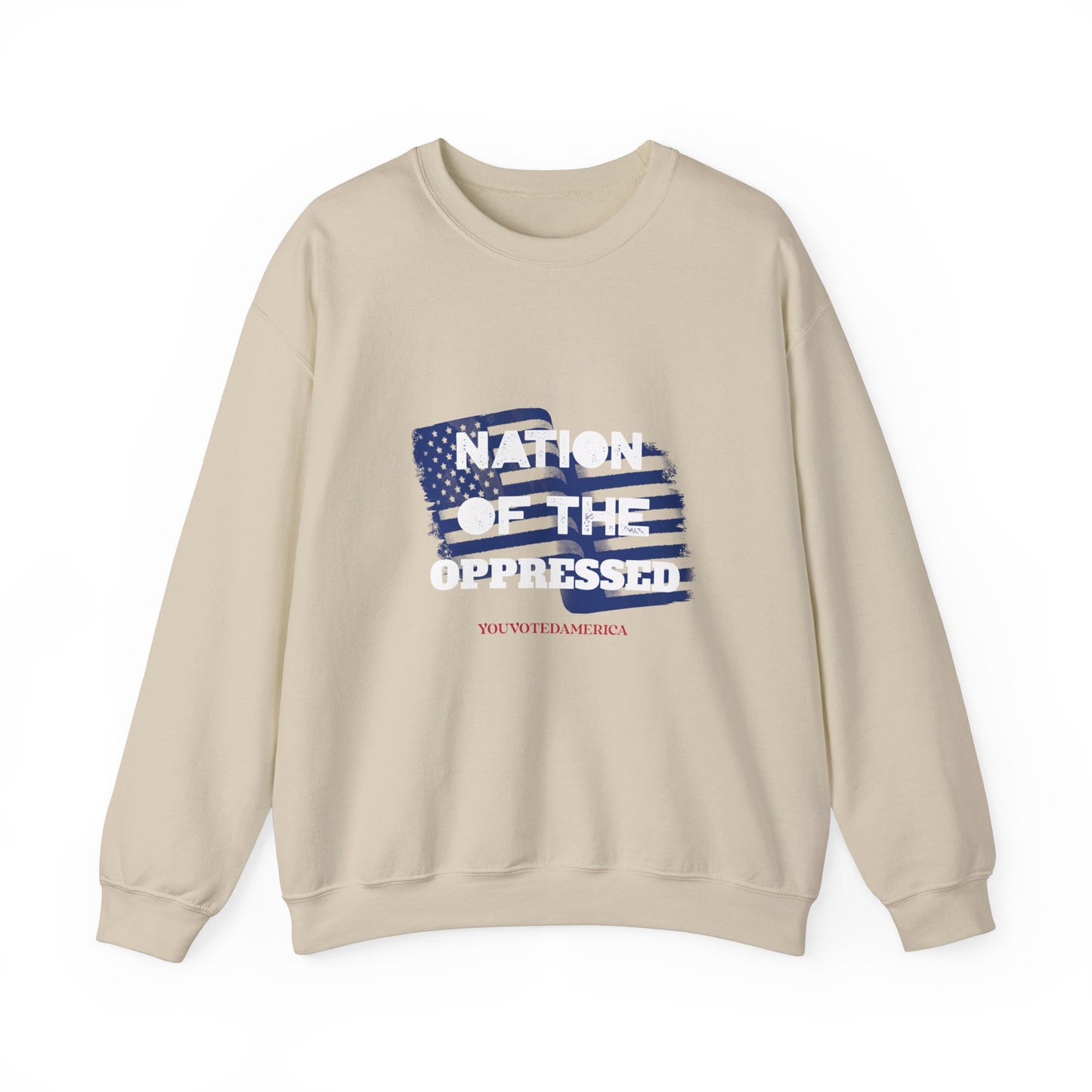 Nation of the Oppressed- Political Satire Sweatshirt