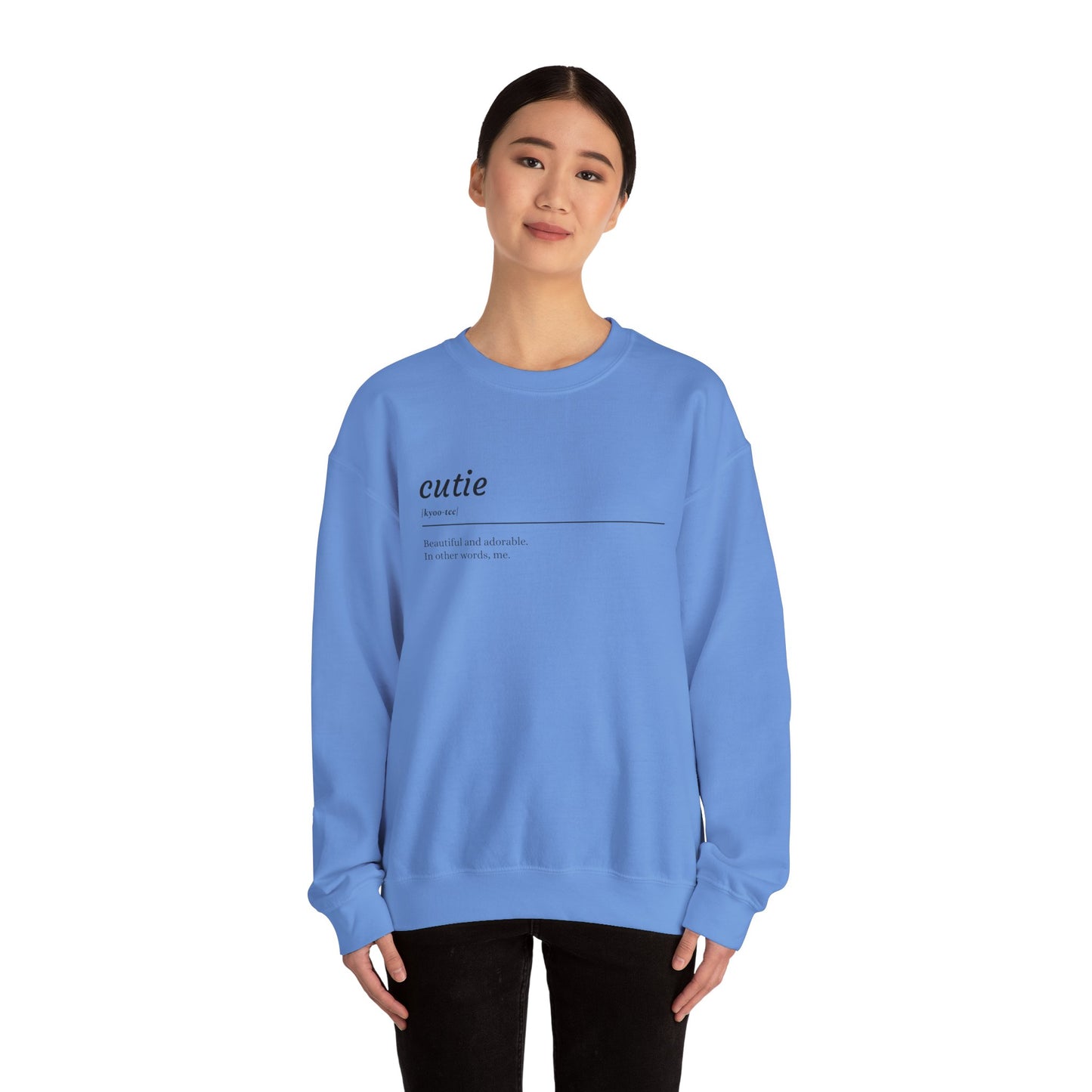 Cutie Definition Unisex Sweatshirt