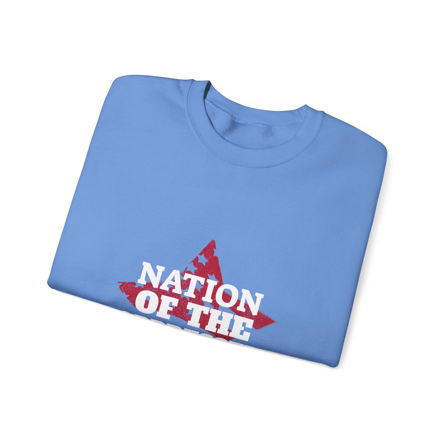 Nation of the Oppressed Star Flag- Political Satire Sweatshirt