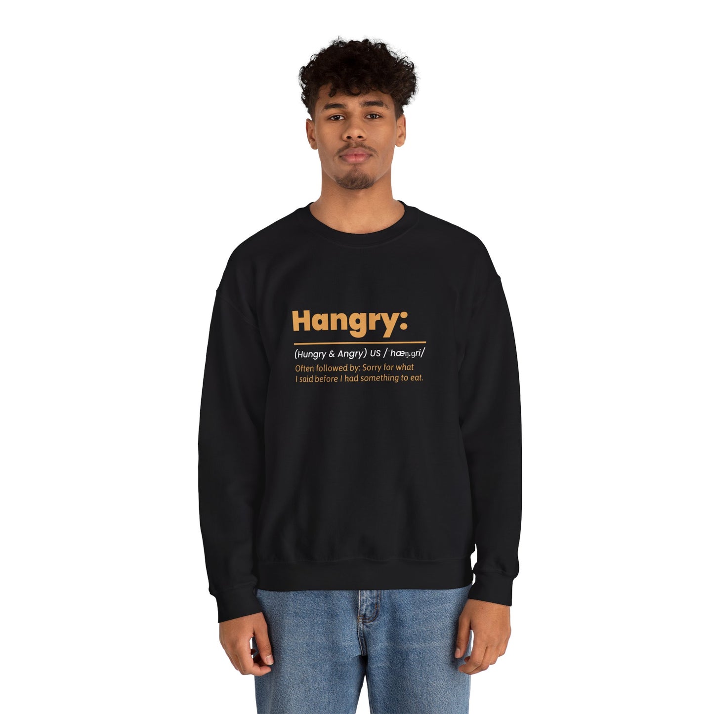 Hangry Definition Sweatshirt