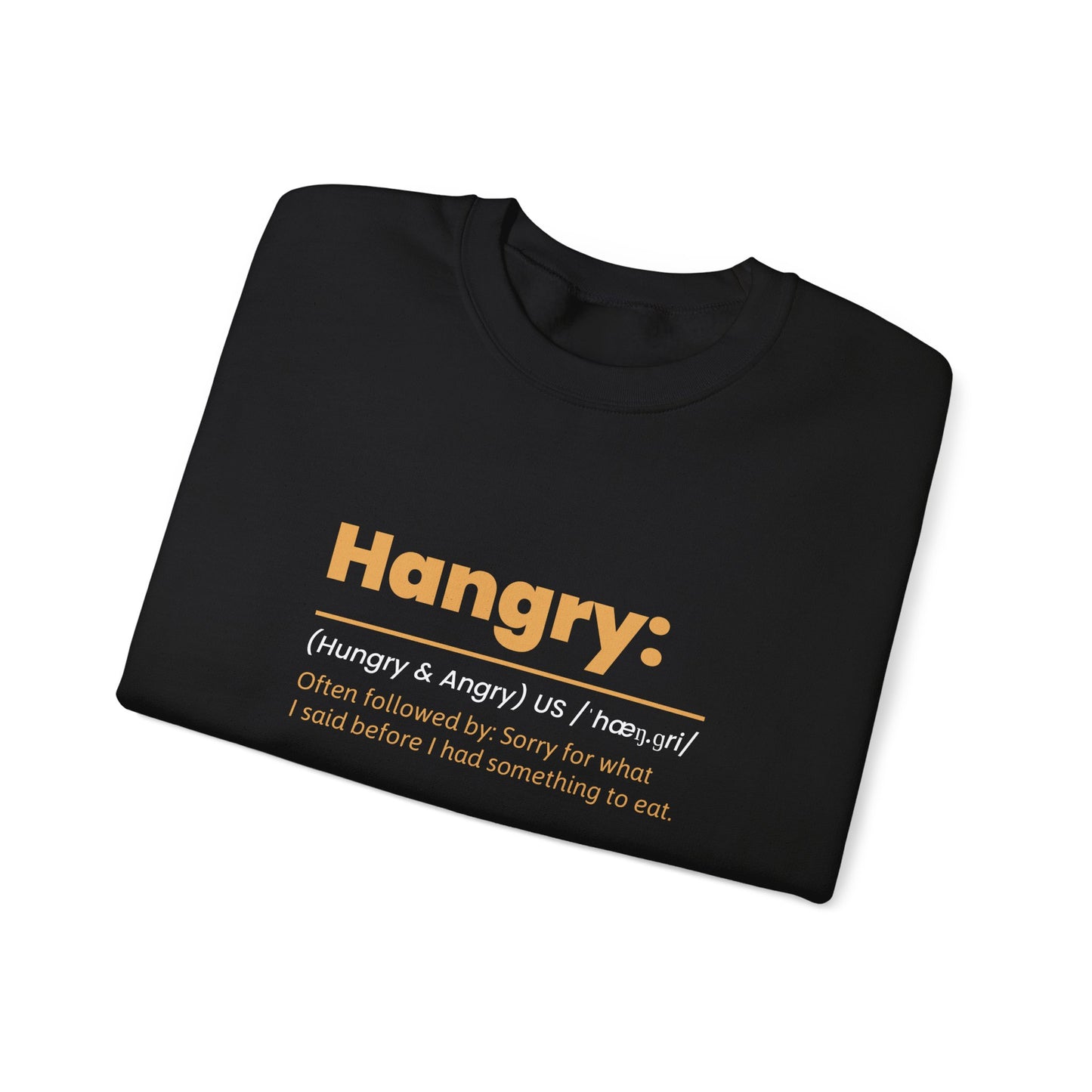 Hangry Definition Sweatshirt