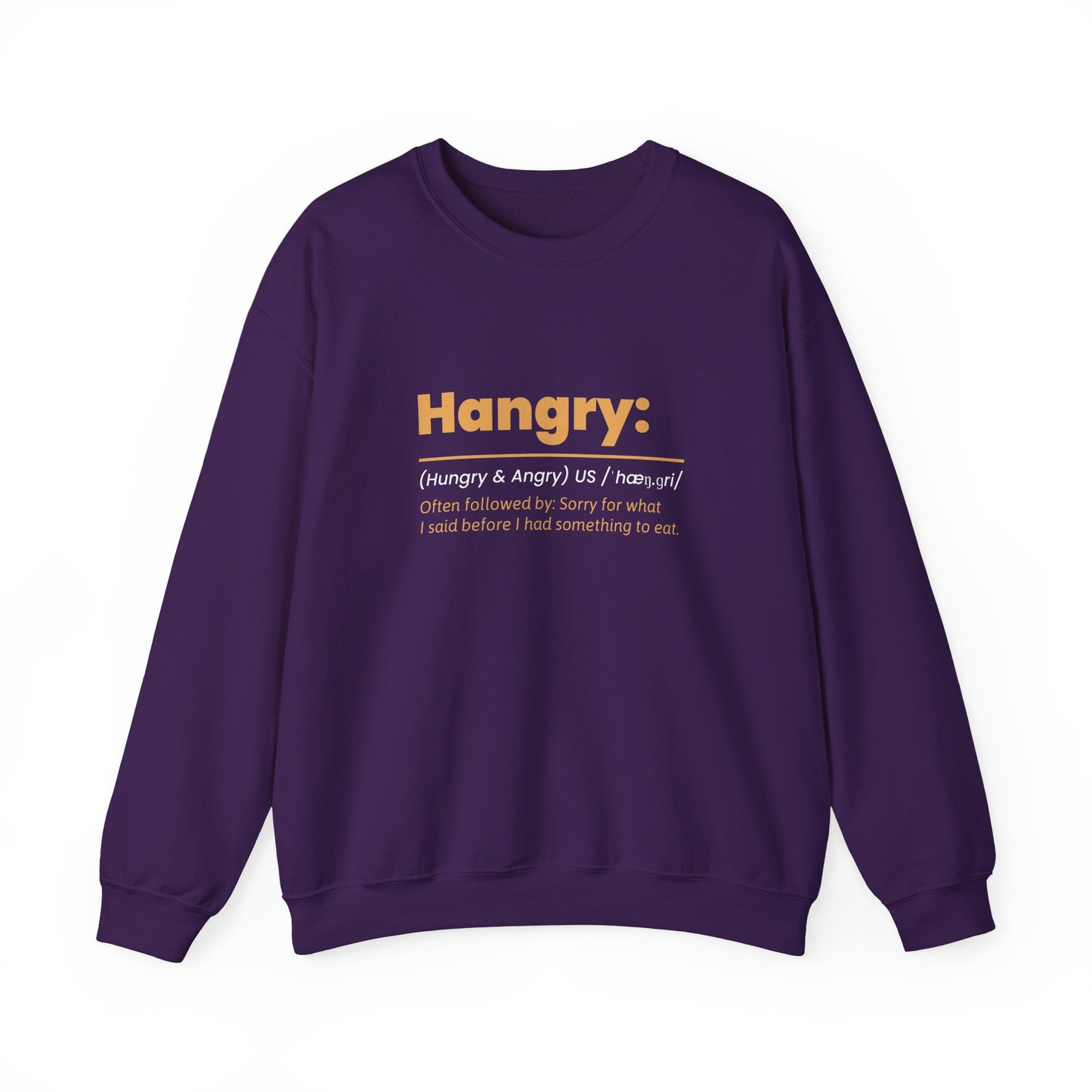 Hangry Definition Sweatshirt