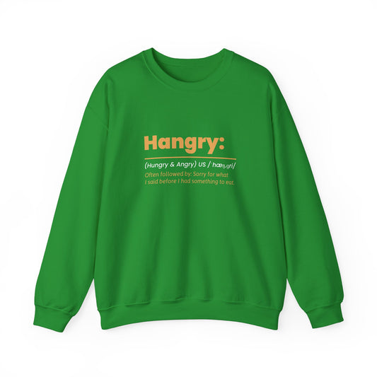 Hangry Definition Sweatshirt