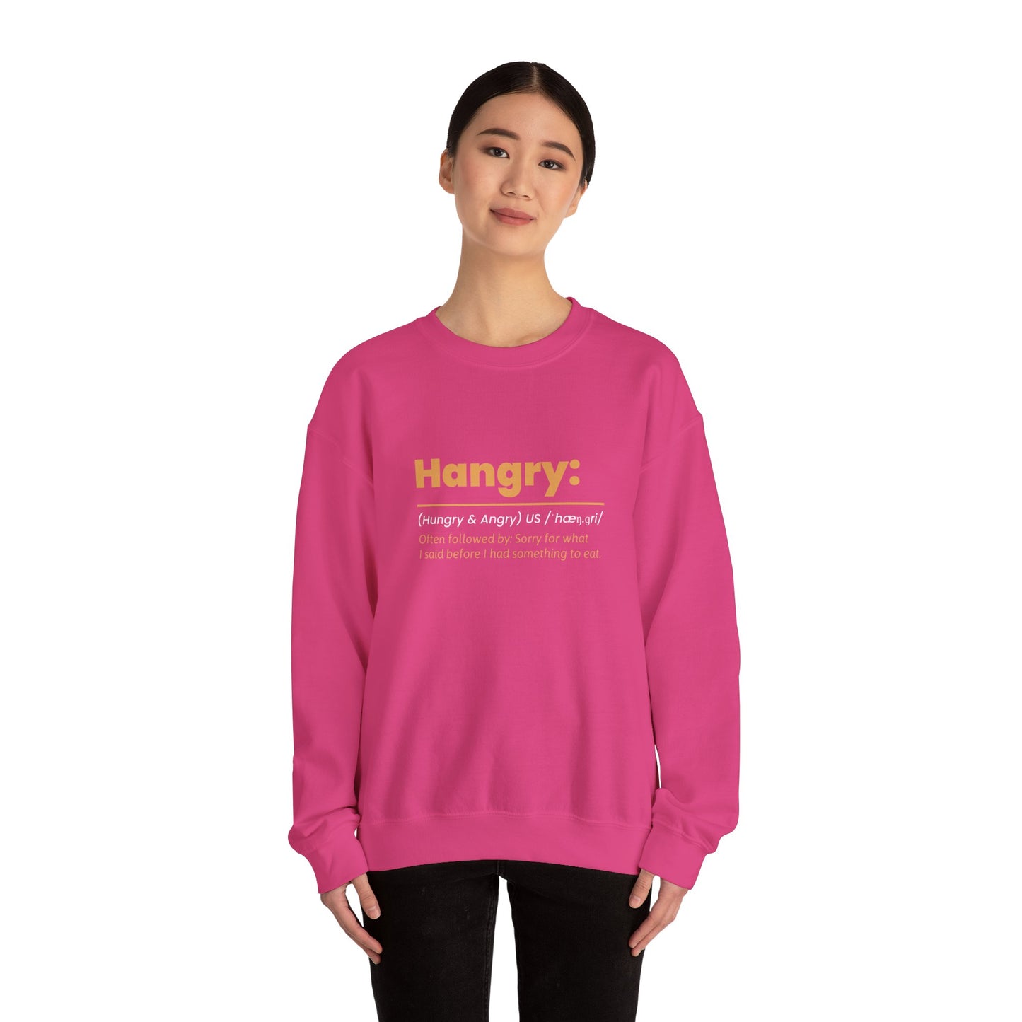 Hangry Definition Sweatshirt